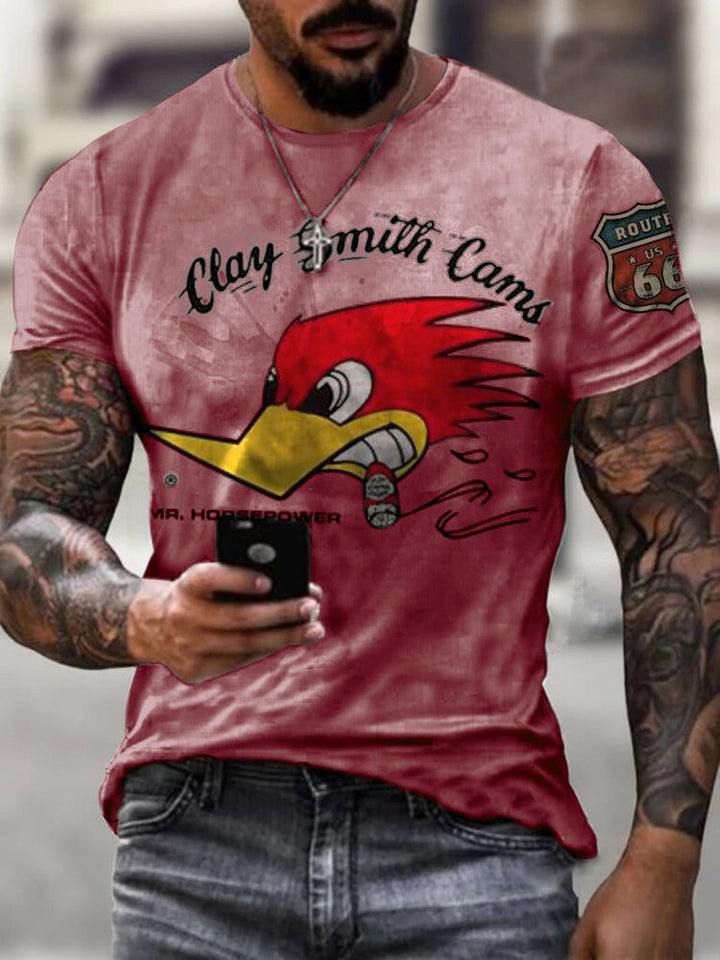 Mrhorsepower Printed Fashion T-Shirt · Oliver Bradley