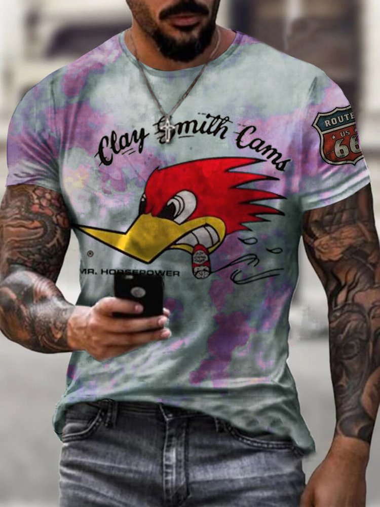 Mrhorsepower Printed Fashion T-Shirt · Oliver Bradley