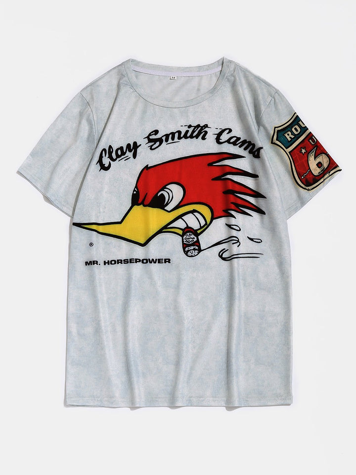 Mrhorsepower Printed Fashion T-Shirt · Oliver Bradley