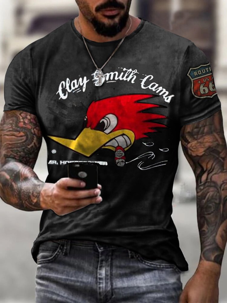 Mrhorsepower Printed Fashion T-Shirt · Oliver Bradley
