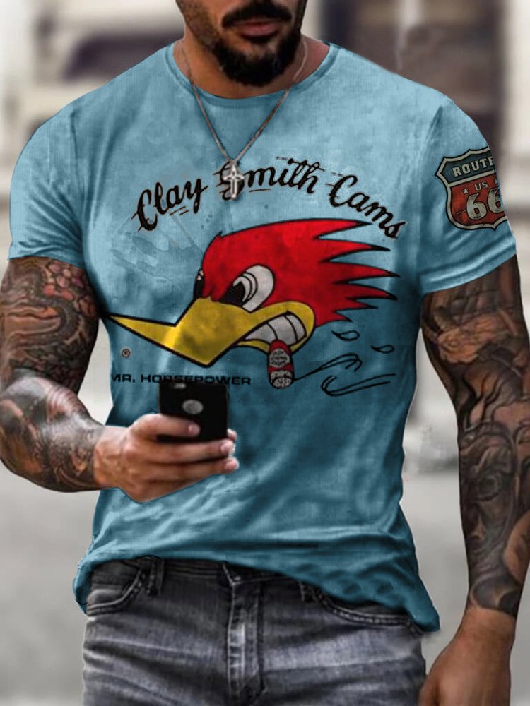 Mrhorsepower Printed Fashion T-Shirt · Oliver Bradley