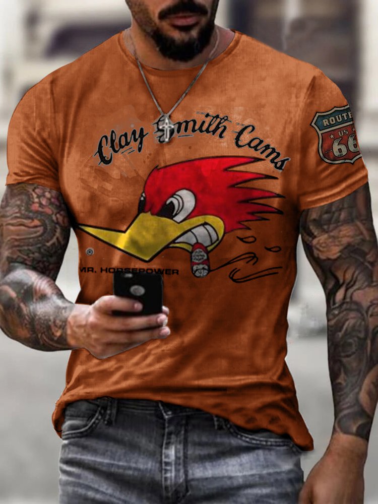 Mrhorsepower Printed Fashion T-Shirt · Oliver Bradley