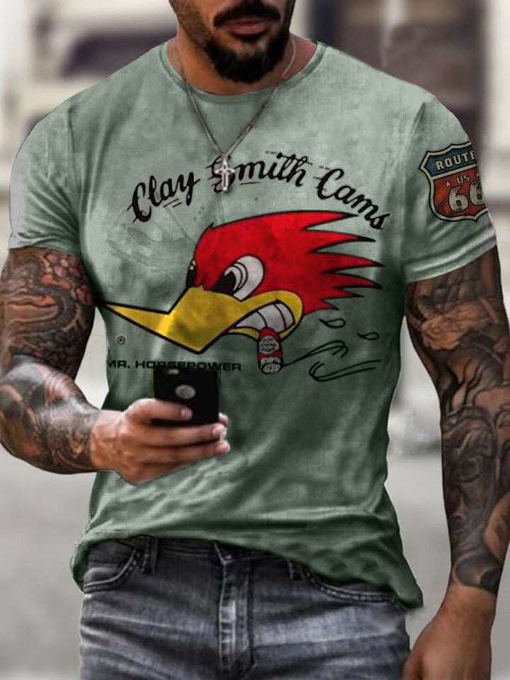 Mrhorsepower Printed Fashion T-Shirt · Oliver Bradley