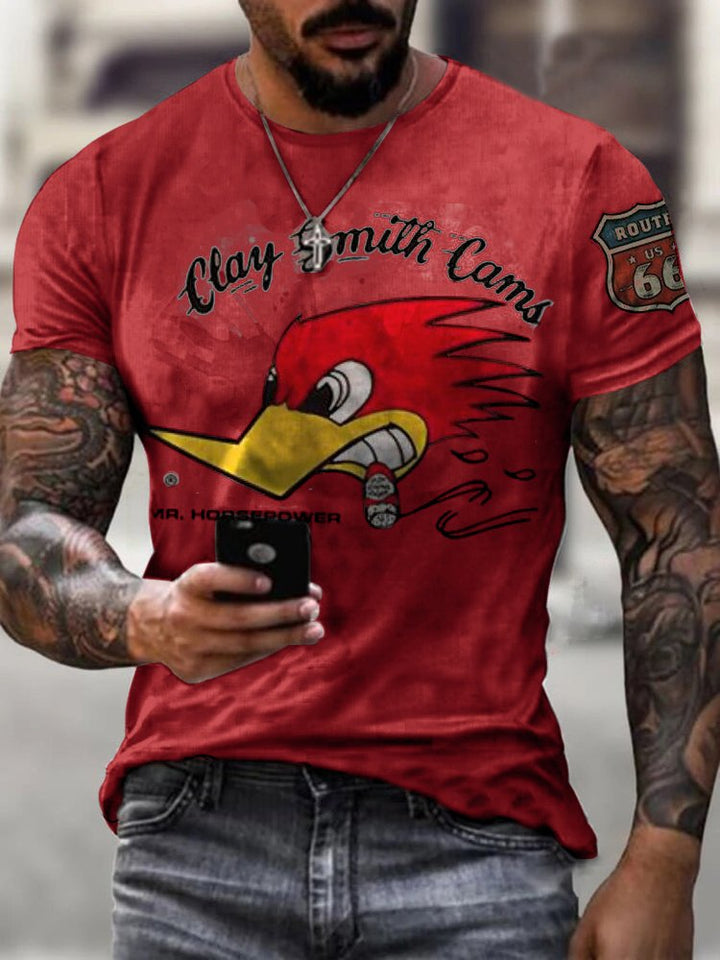 Mrhorsepower Printed Fashion T-Shirt · Oliver Bradley