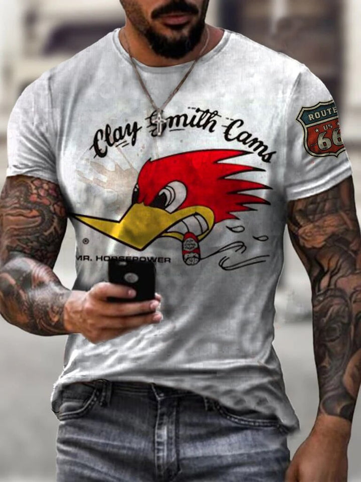 Mrhorsepower Printed Fashion T-Shirt · Oliver Bradley