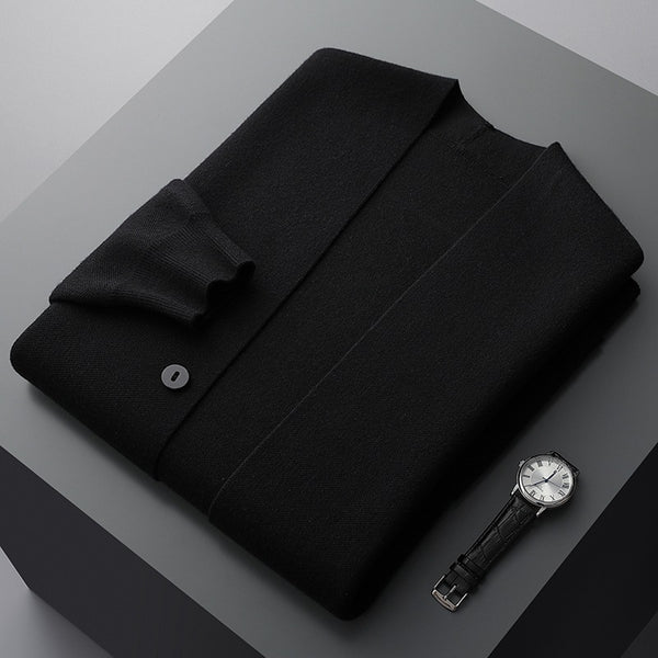 Nathan Button-Front Cardigan · Oliver Bradley