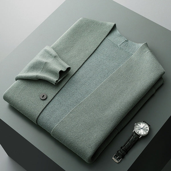 Nathan Button-Front Cardigan · Oliver Bradley