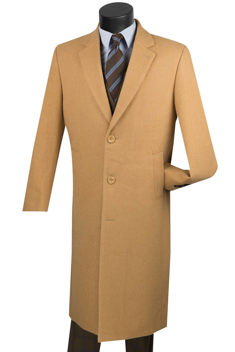 Nathan Button-Front Overcoat · Oliver Bradley