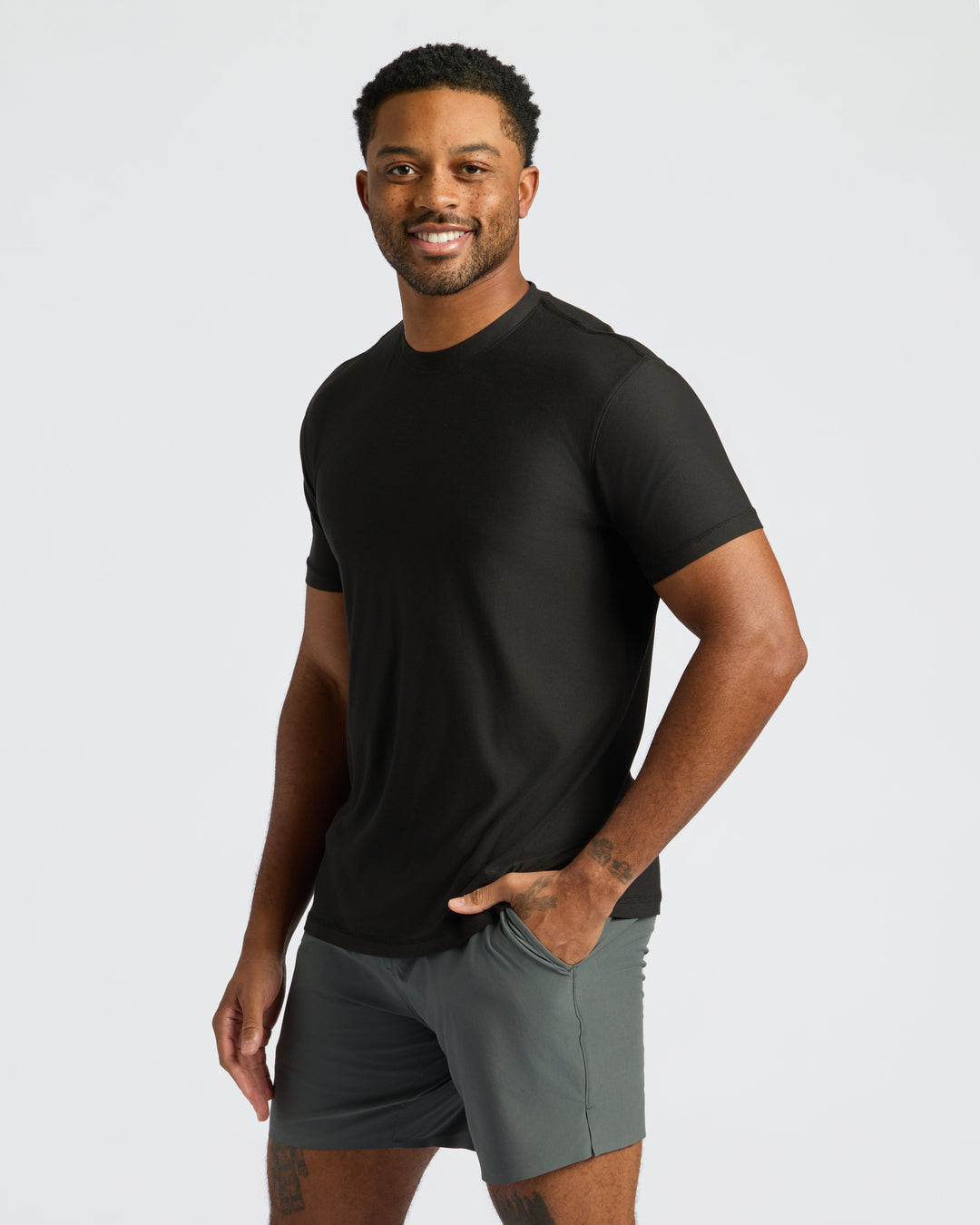 Nathan Crewneck T-Shirt · Oliver Bradley