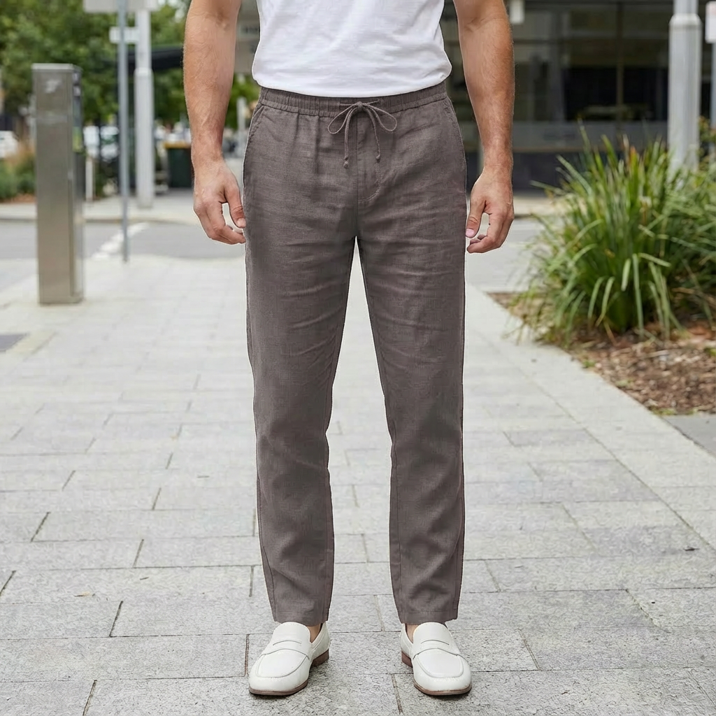 Nathan Drawstring Pants · Oliver Bradley