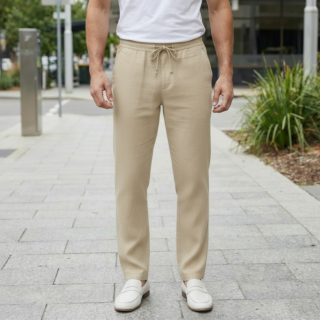 Nathan Drawstring Pants · Oliver Bradley