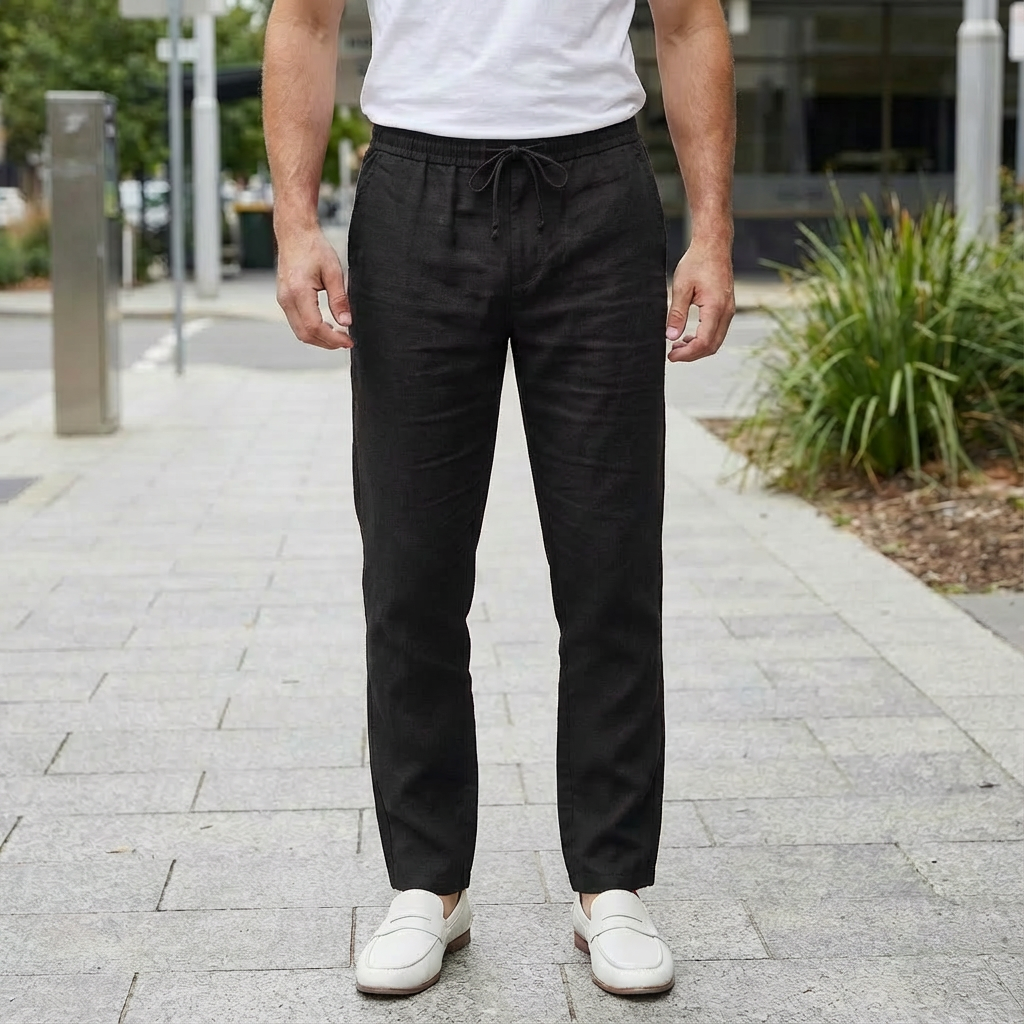 Nathan Drawstring Pants · Oliver Bradley