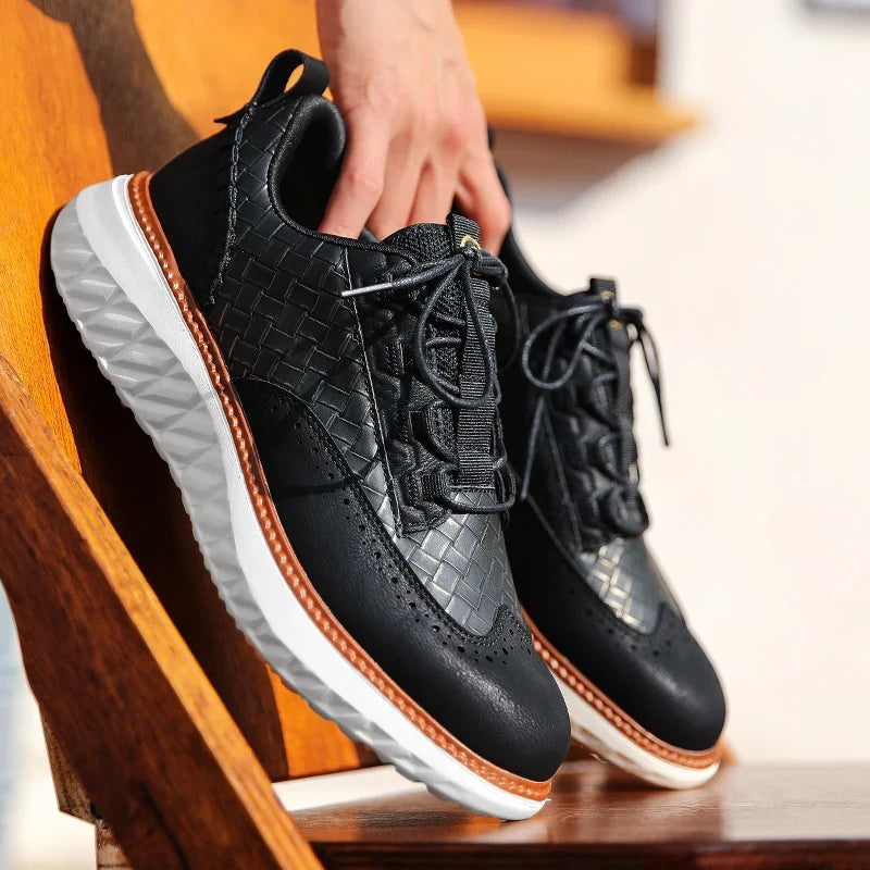 Nathan Lace-Up Sneakers · Oliver Bradley