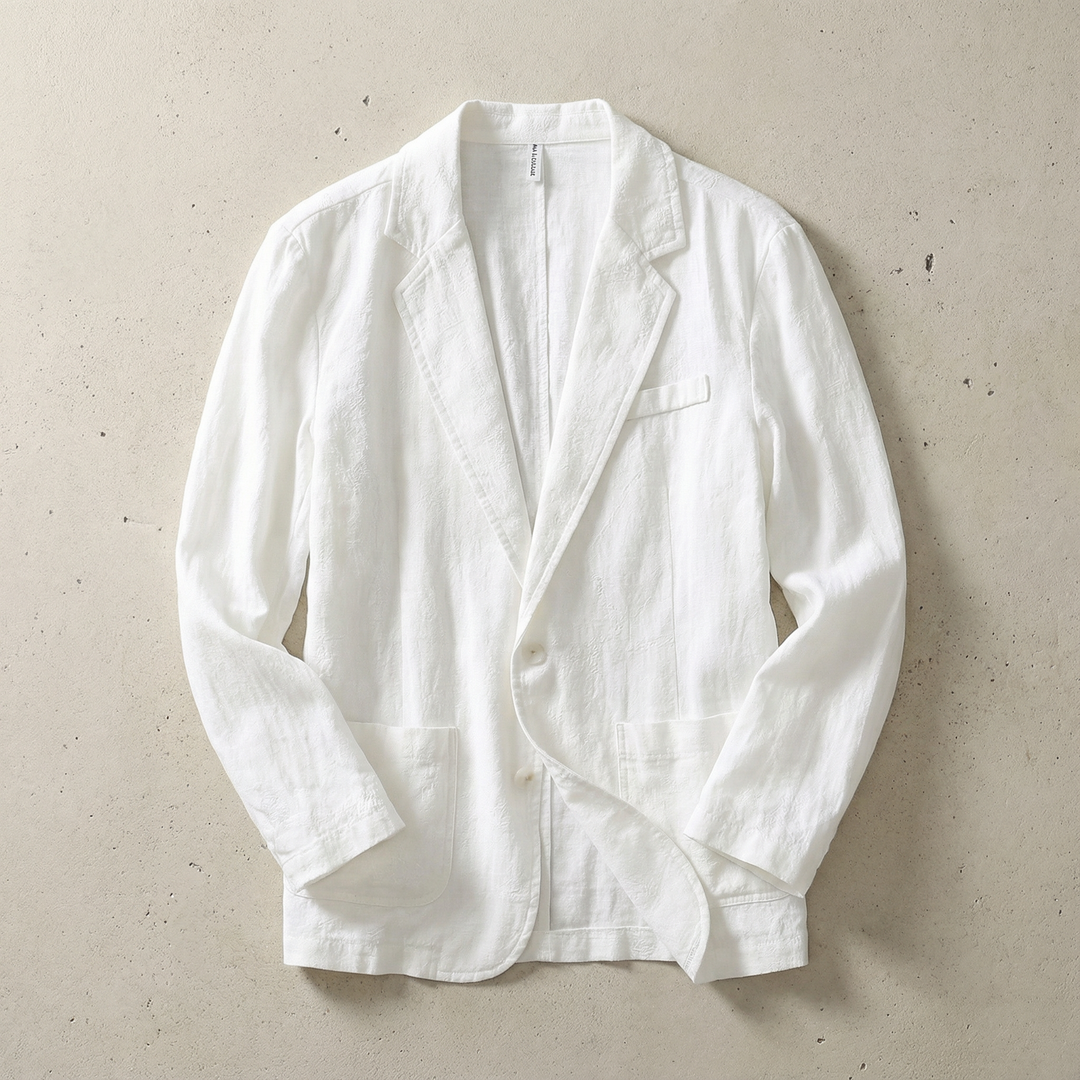 Nathan Notch-Lapel Blazer · Oliver Bradley