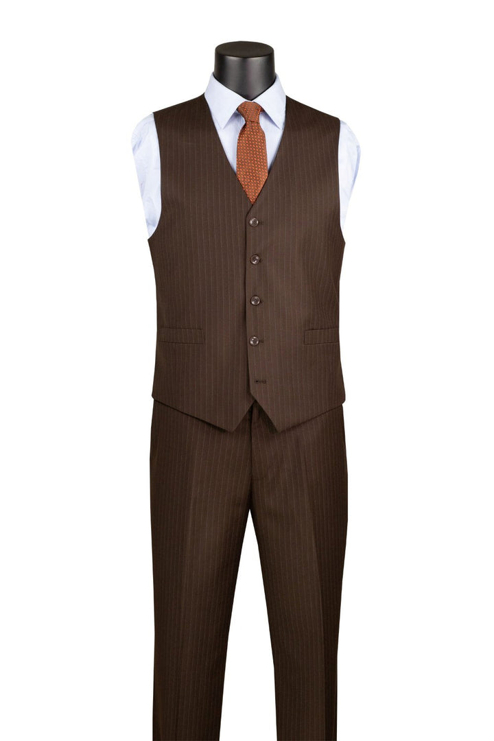 Nathan Pinstripe Suit · Oliver Bradley