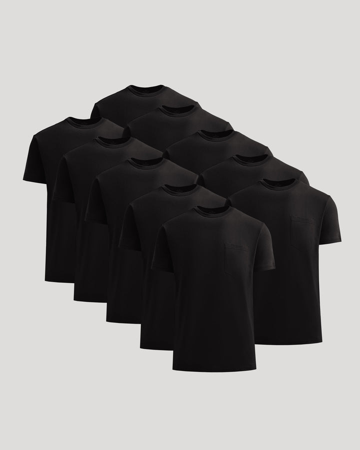 Nathan Pocket Crewneck T-Shirt · Oliver Bradley