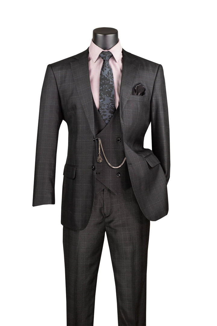Nathan Windowpane Suit · Oliver Bradley