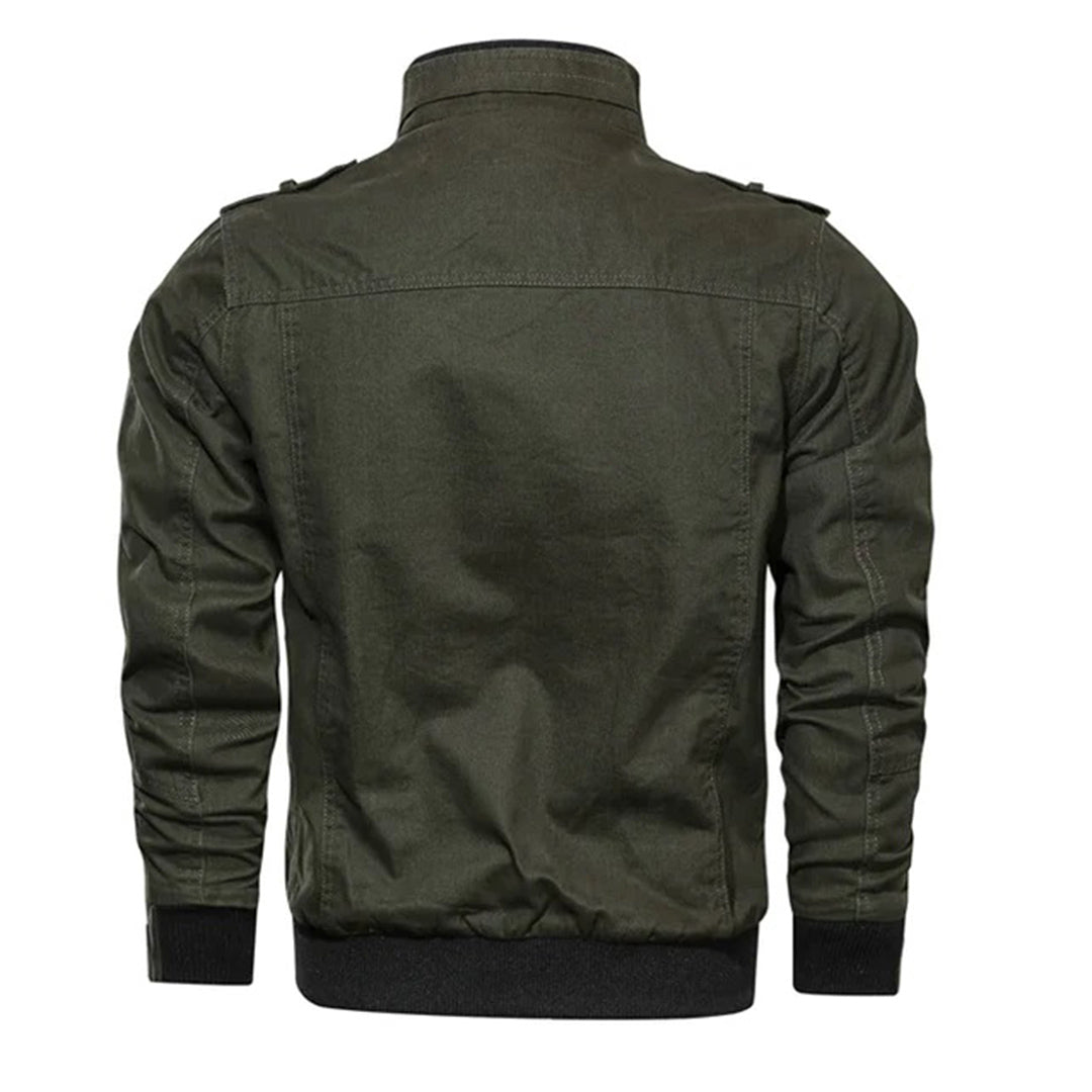 Nathan Zip-Front Jacket · Oliver Bradley