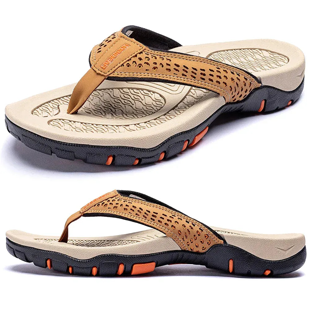 Orion Arch Support Flip Flops · Oliver Bradley