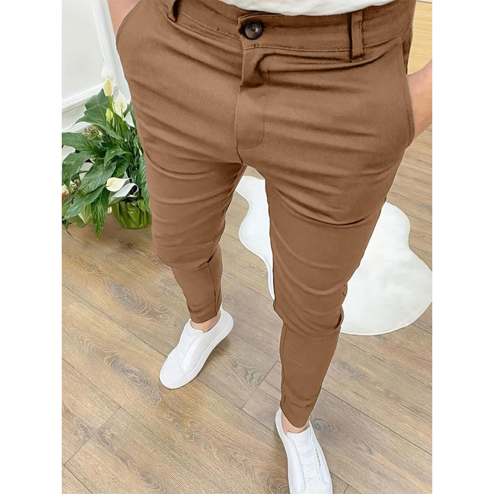 Parker | Men’s High-Quality Elastic Comfort Trousers · Oliver Bradley