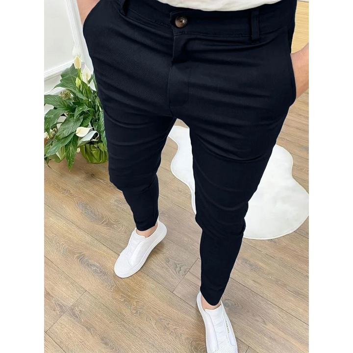 Parker | Men’s High-Quality Elastic Comfort Trousers · Oliver Bradley