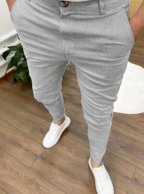 Parker | Men’s High-Quality Elastic Comfort Trousers · Oliver Bradley