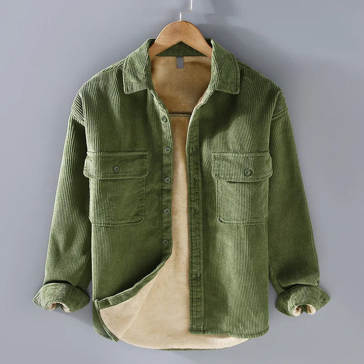 Peter | Herren warme Cordjacke mit Knopfleiste · Oliver Bradley