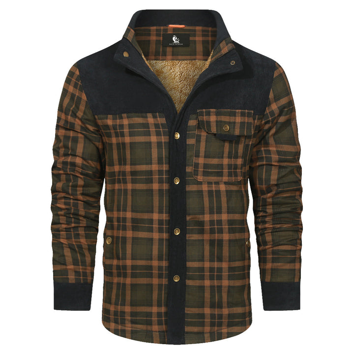 Plaid Shirt Jacket · Oliver Bradley