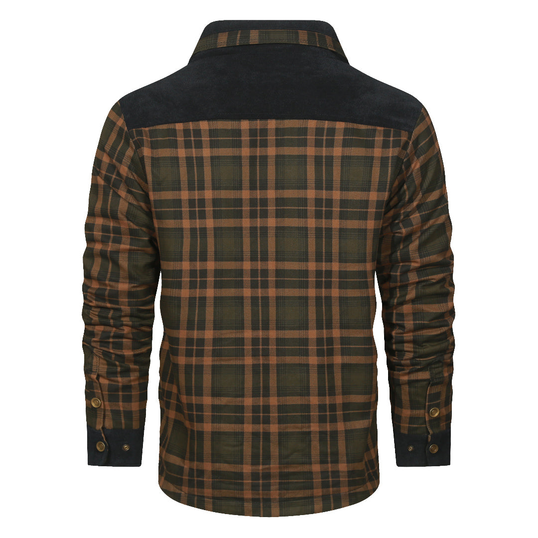 Plaid Shirt Jacket · Oliver Bradley