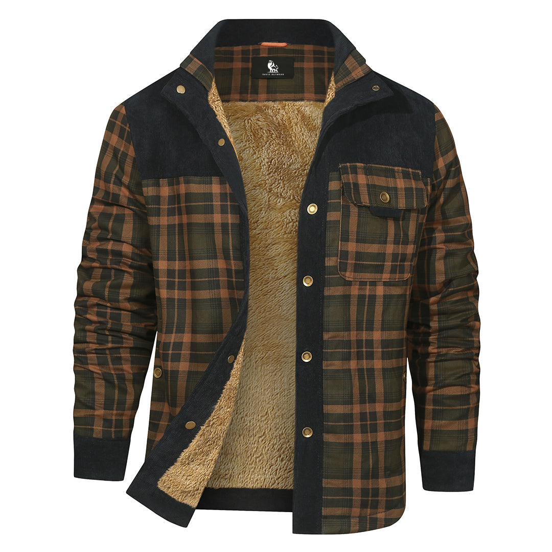 Plaid Shirt Jacket · Oliver Bradley