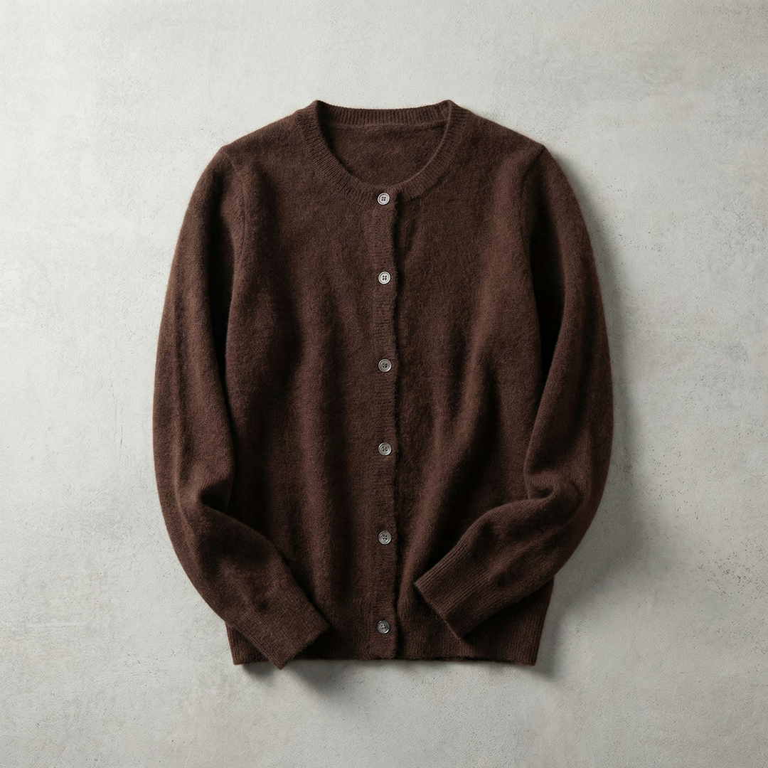 Preston Button-Front Cardigan · Oliver Bradley
