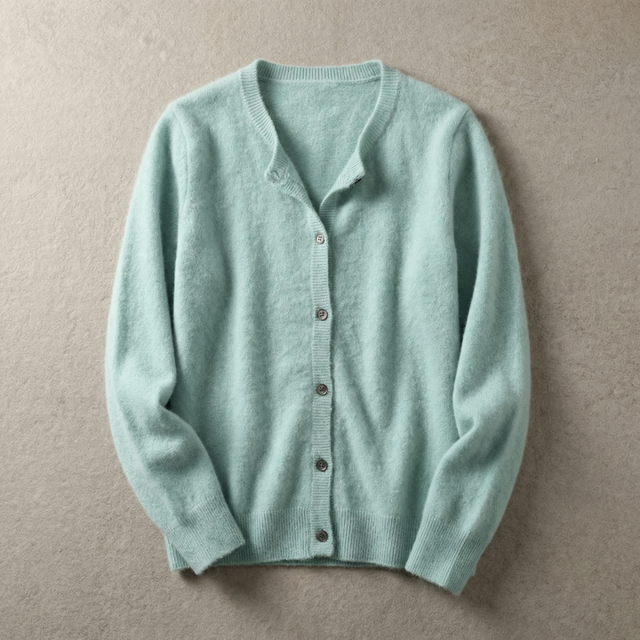 Preston Button-Front Cardigan · Oliver Bradley