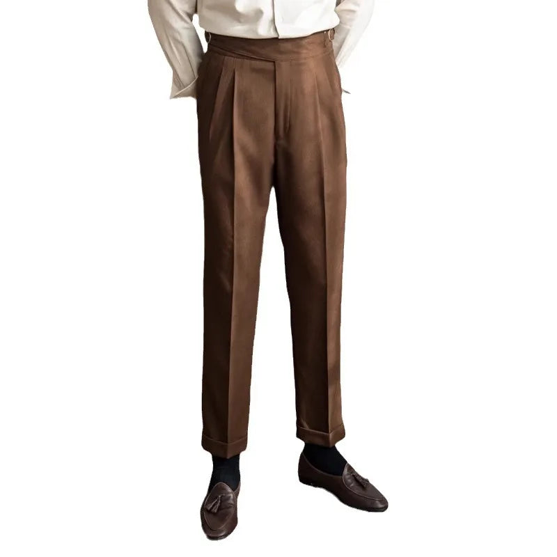 Preston High-Waist Pants · Oliver Bradley