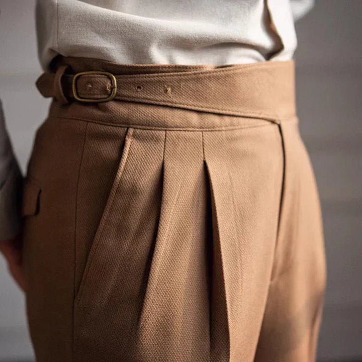 Preston High-Waist Pants · Oliver Bradley