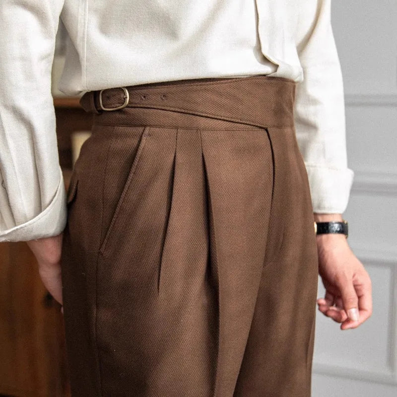 Preston High-Waist Pants · Oliver Bradley