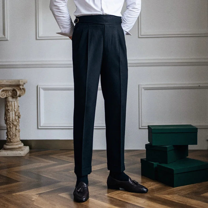 Preston High-Waist Pants · Oliver Bradley