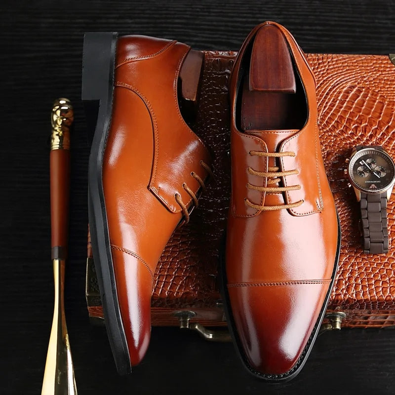 Preston Lace-Up Oxfords · Oliver Bradley
