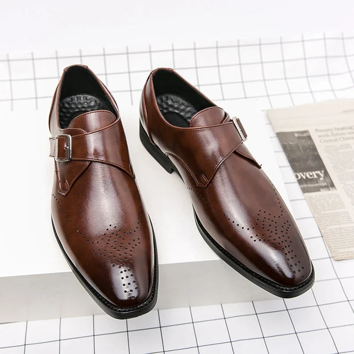 Preston Monk-Strap Loafers · Oliver Bradley
