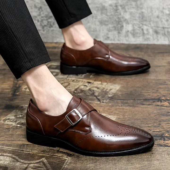 Preston Monk-Strap Loafers · Oliver Bradley