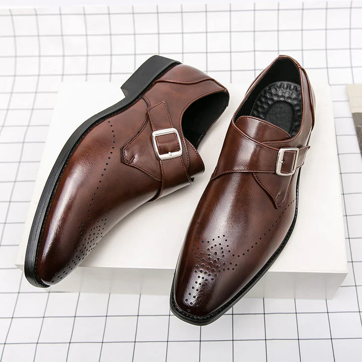 Preston Monk-Strap Loafers · Oliver Bradley