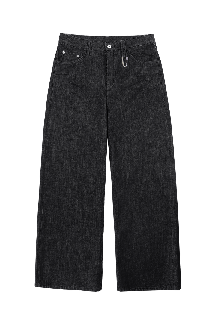 Raw Denim Jeans Black · Oliver Bradley