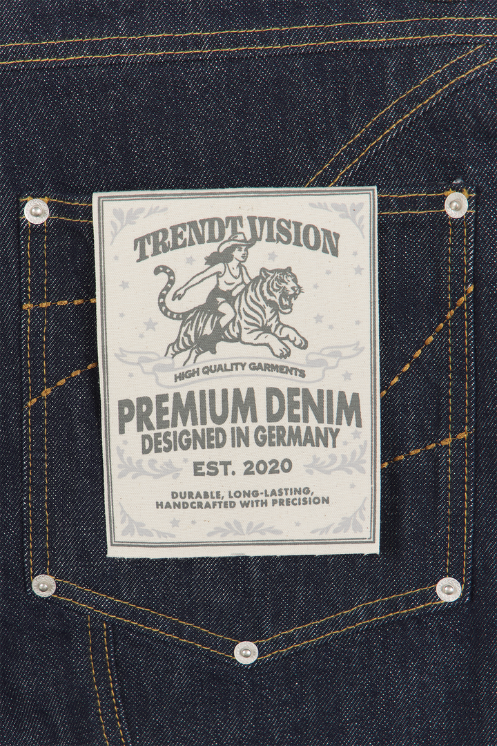 Raw Denim Jeans Blue · Oliver Bradley