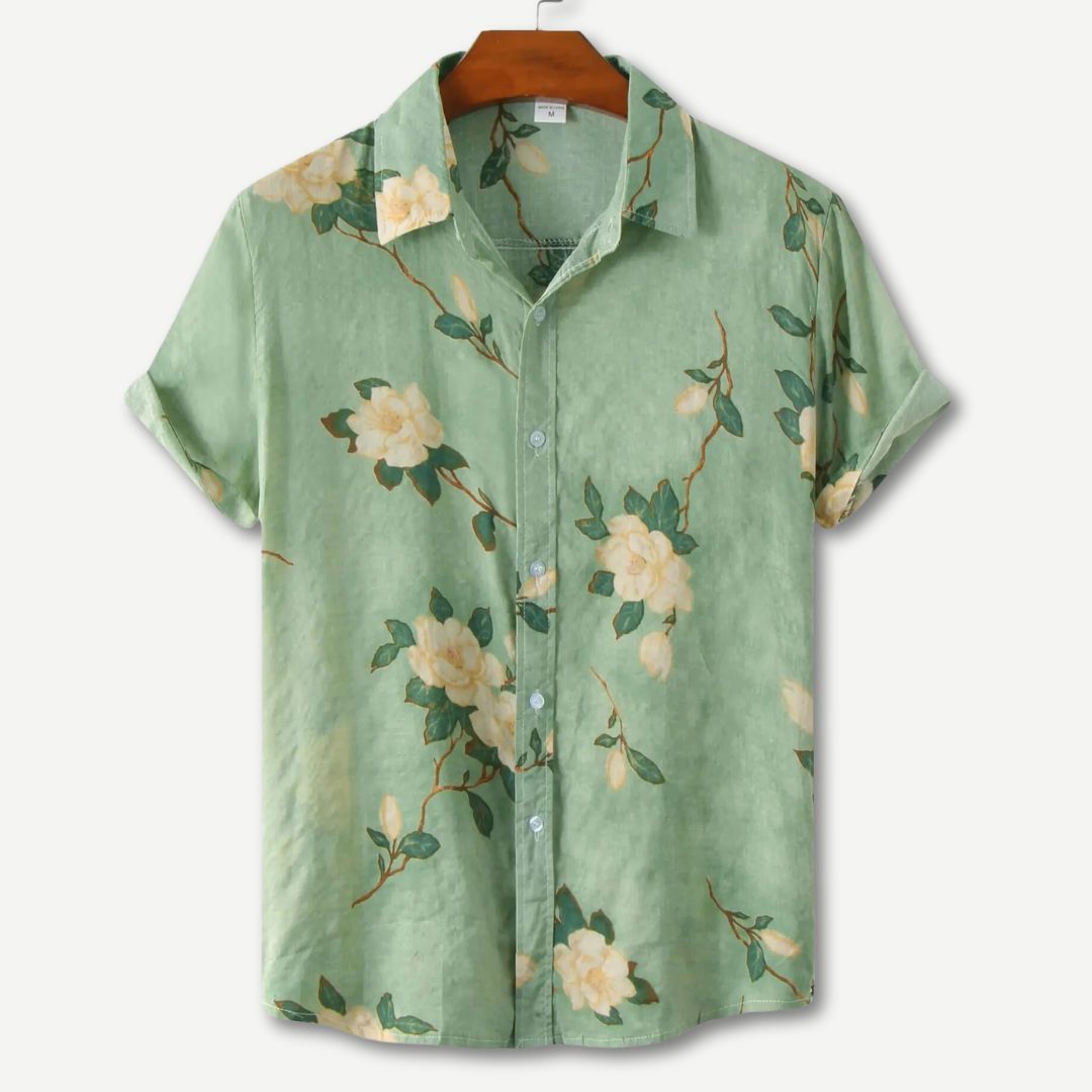 Relaxed Floral Breeze Shirt · Oliver Bradley