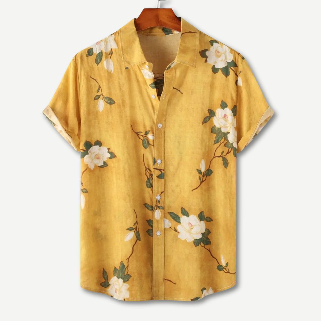 Relaxed Floral Breeze Shirt · Oliver Bradley