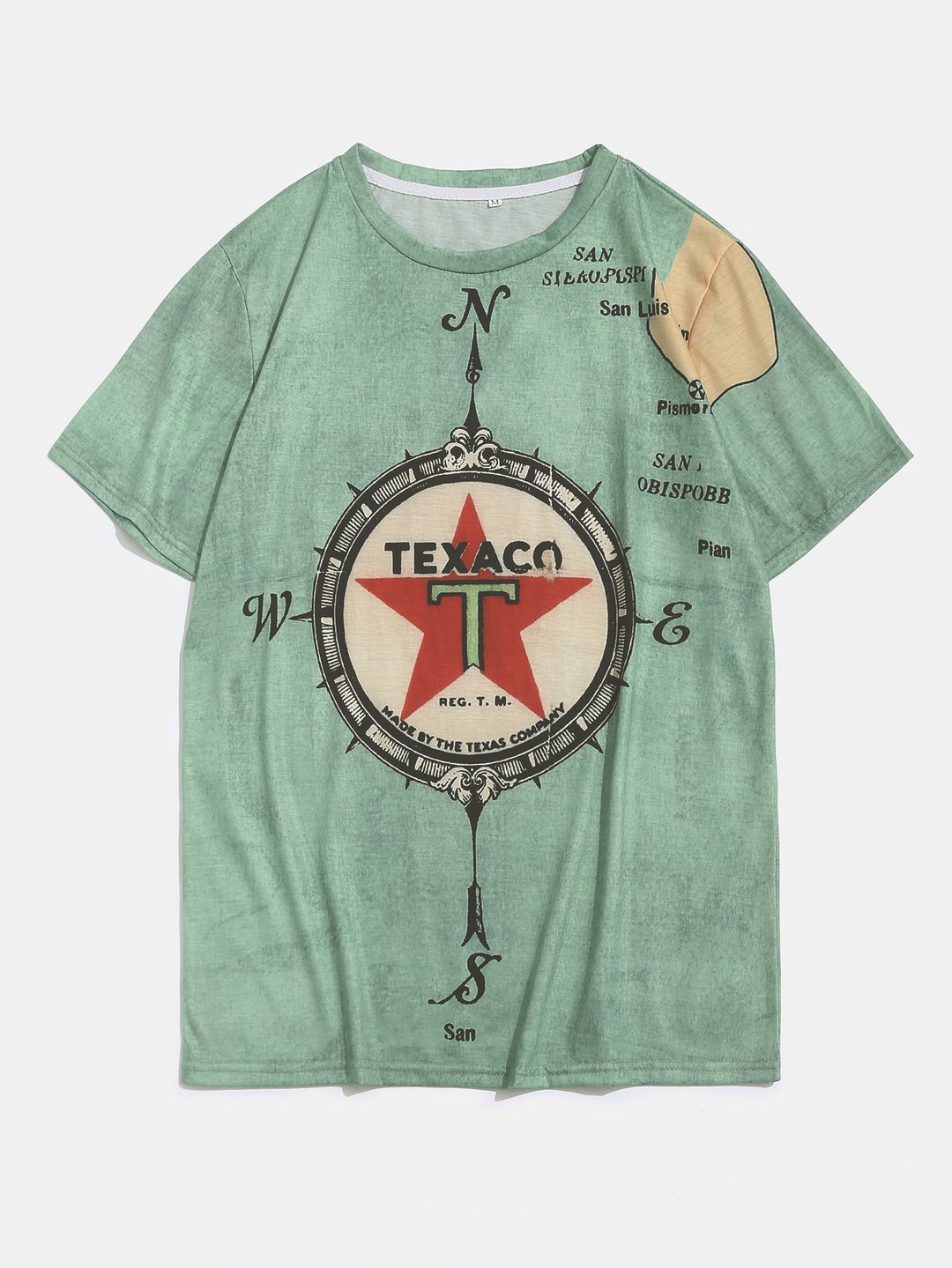 Retro Engine Oil Print T-Shirt · Oliver Bradley