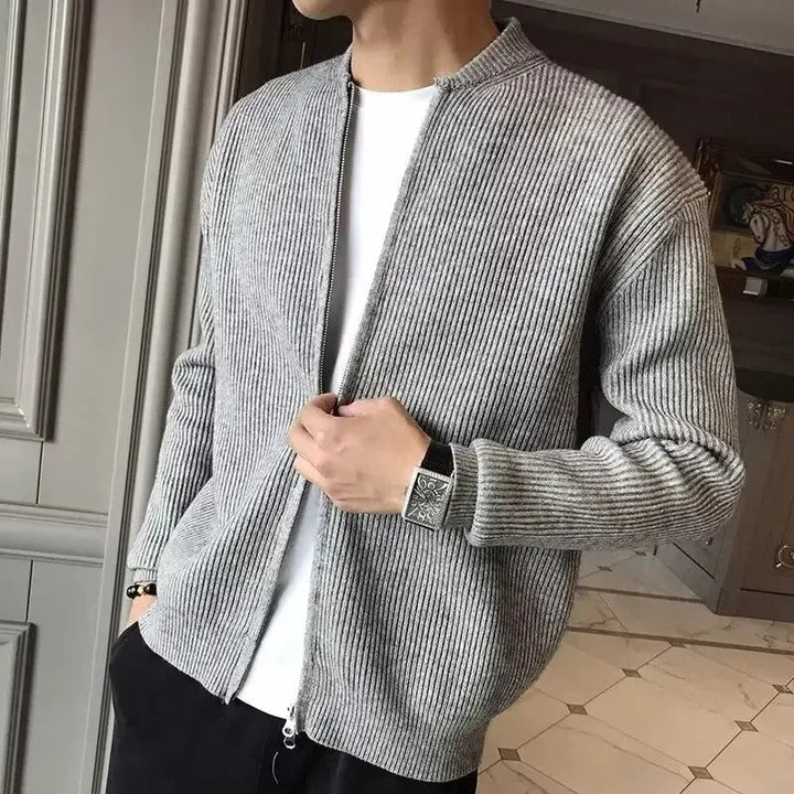 Rex Gilet Homme – Veste Zippée Chaude & Confortable au Style Moderne Élégant · Oliver Bradley