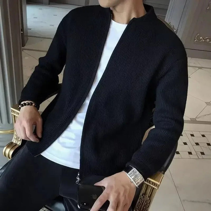 Rex Gilet Homme – Veste Zippée Chaude & Confortable au Style Moderne Élégant · Oliver Bradley