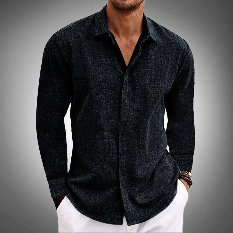Roberto Russo Amsterdam Linen Shirt · Oliver Bradley
