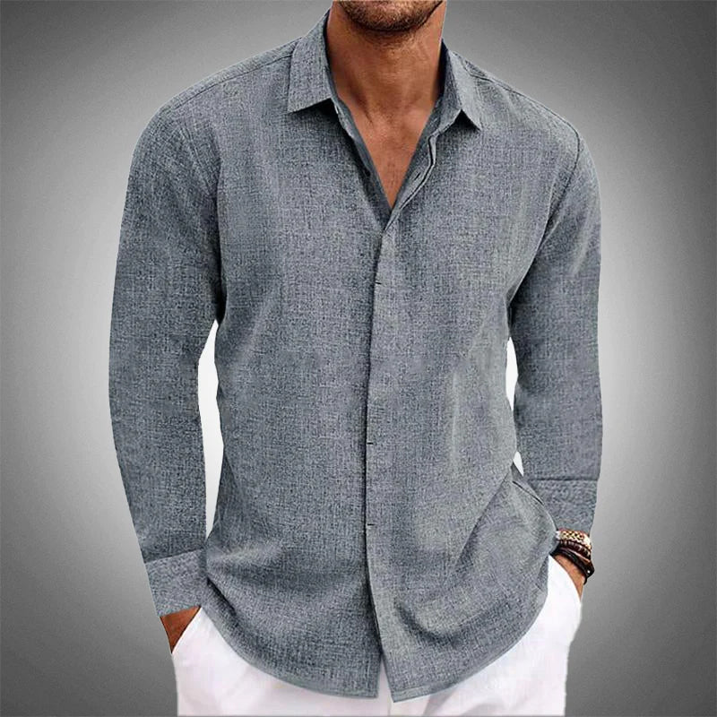 Roberto Russo Amsterdam Linen Shirt · Oliver Bradley