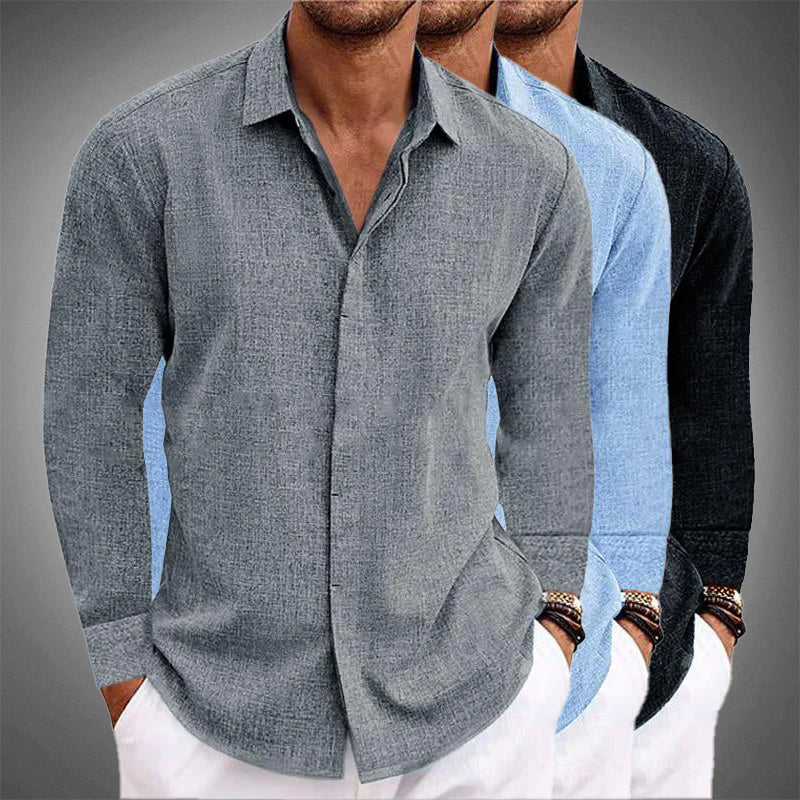 Roberto Russo Amsterdam Linen Shirt · Oliver Bradley